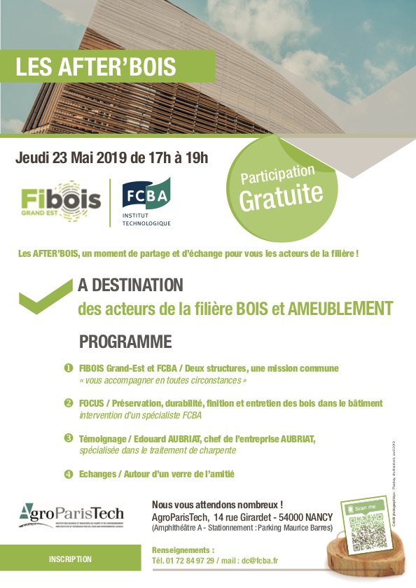 Invitation AFTER’BOIS Fibois Grand-Est